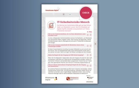 IT-Sicherheitsrisiko Mensch