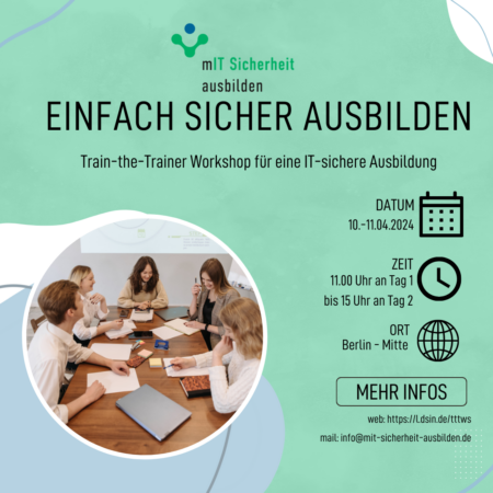 mIT Sicherheit ausbilden Workshop