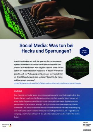 Social Media – was tun bei Hacks?