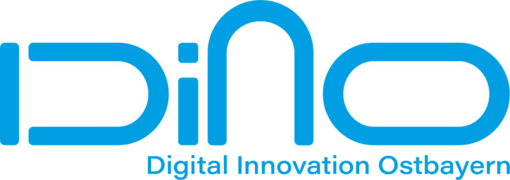 Logo des European Digital Innovation Hubs (DINO)