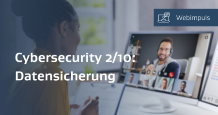 Cybersecurity 2/10: Datensicherung