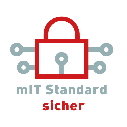 Logo mIT Standard sicher