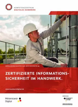Broschüre Zertifizierte IT-Sicherheit im Handwerk