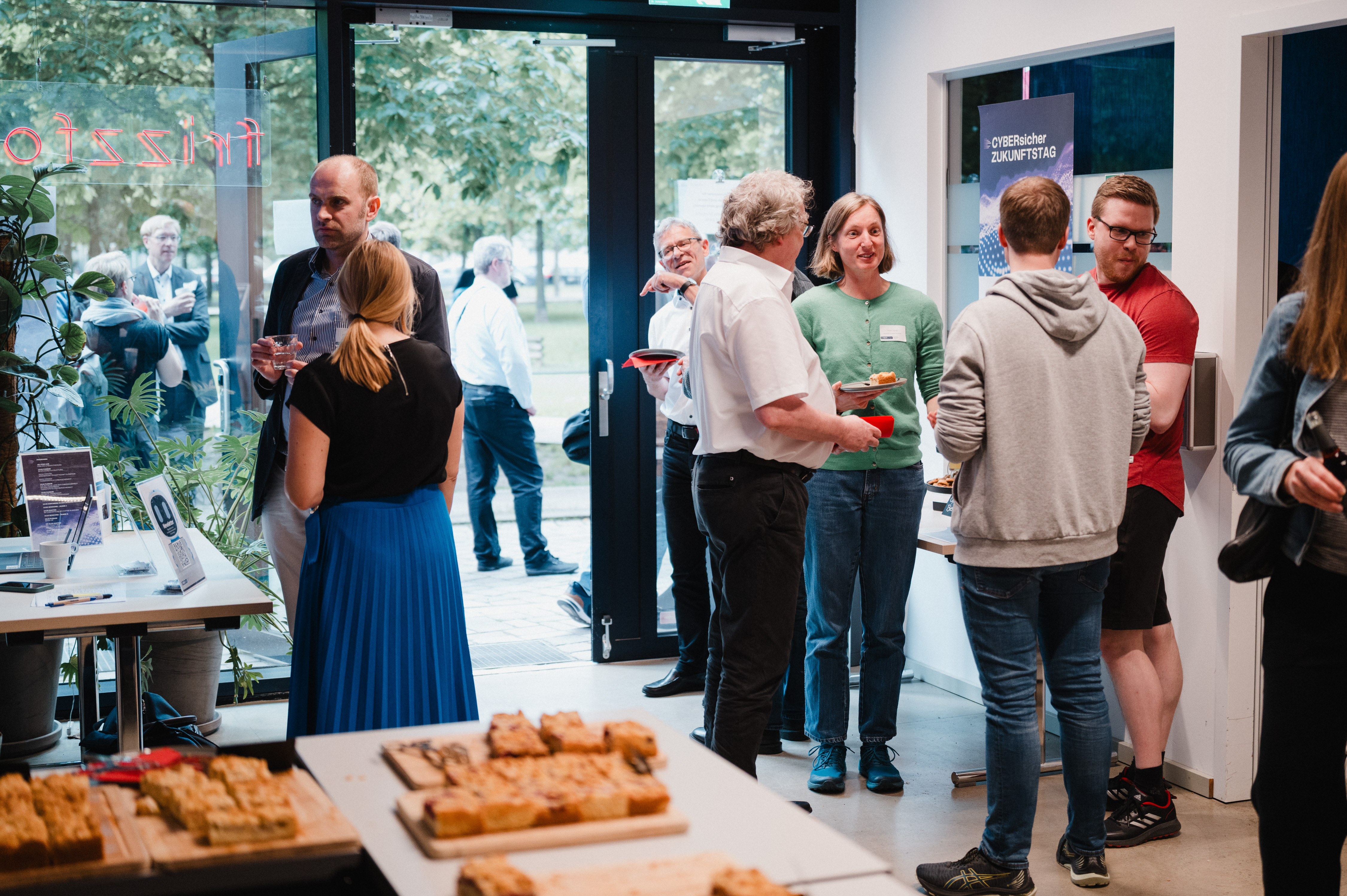 Networking beim CYBERsicher Zukunftstag