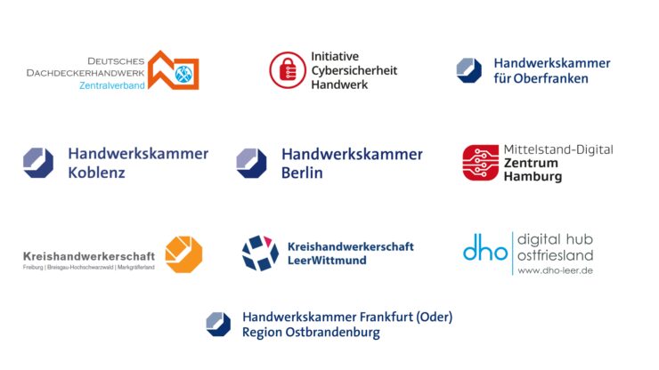 Logos der Kooperationspartner der Themenwoche Cyber-Meister