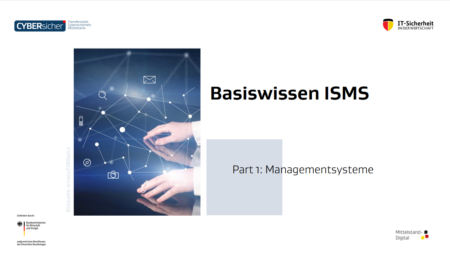 ISMS Basiswissen Part 1: Managementsysteme